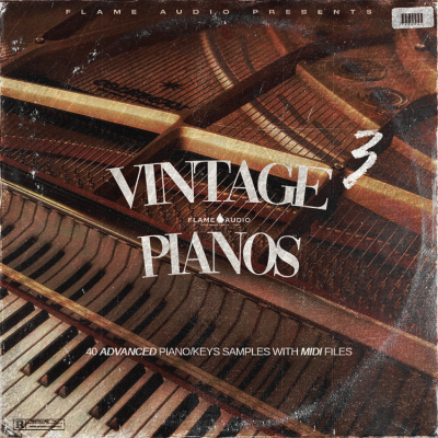 Vintage Pianos 3: Trap + Drill Melodies